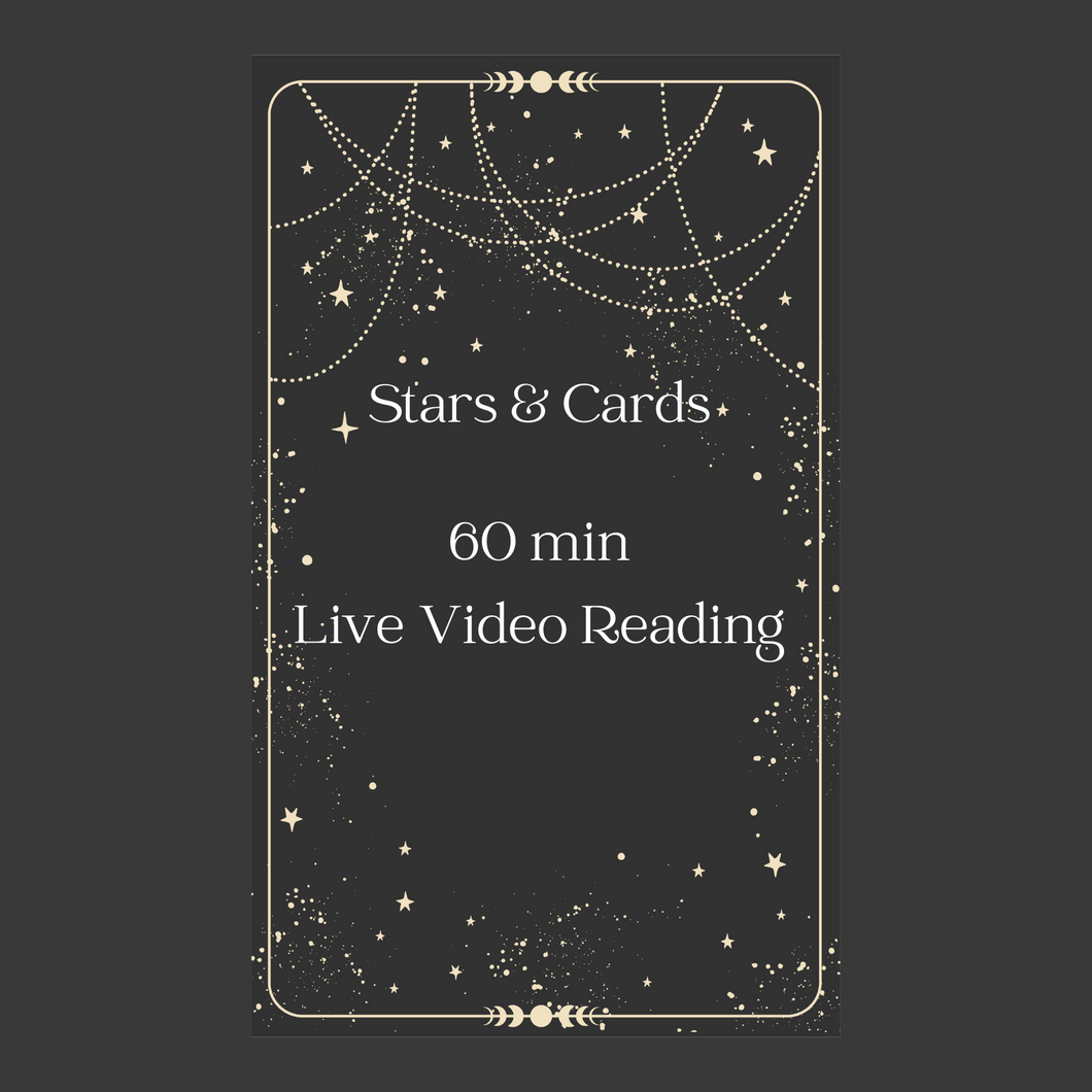 60 Min Stars & Cards LIVE Video Reading